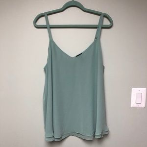 Beautiful Blue/Green Plus Size Torrid Tank